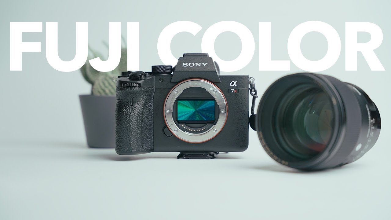 Цвета Fuji для вашей камеры Sony | Классический негативный вид + бесплатный пресет Lightroom