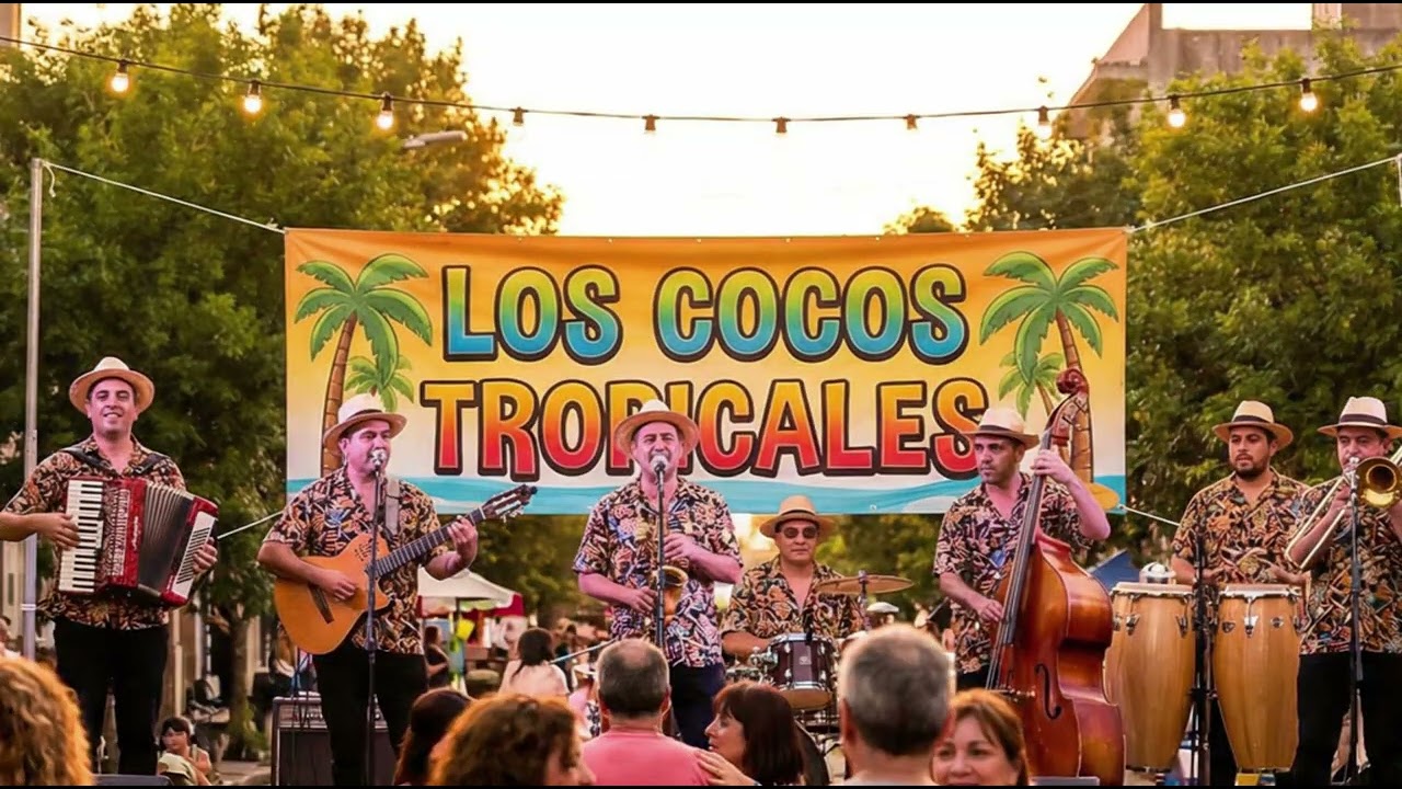 🥥 Y ahora bailo con tu recuerdo | Los Cocos Tropicales | IA 🌴💃🔥