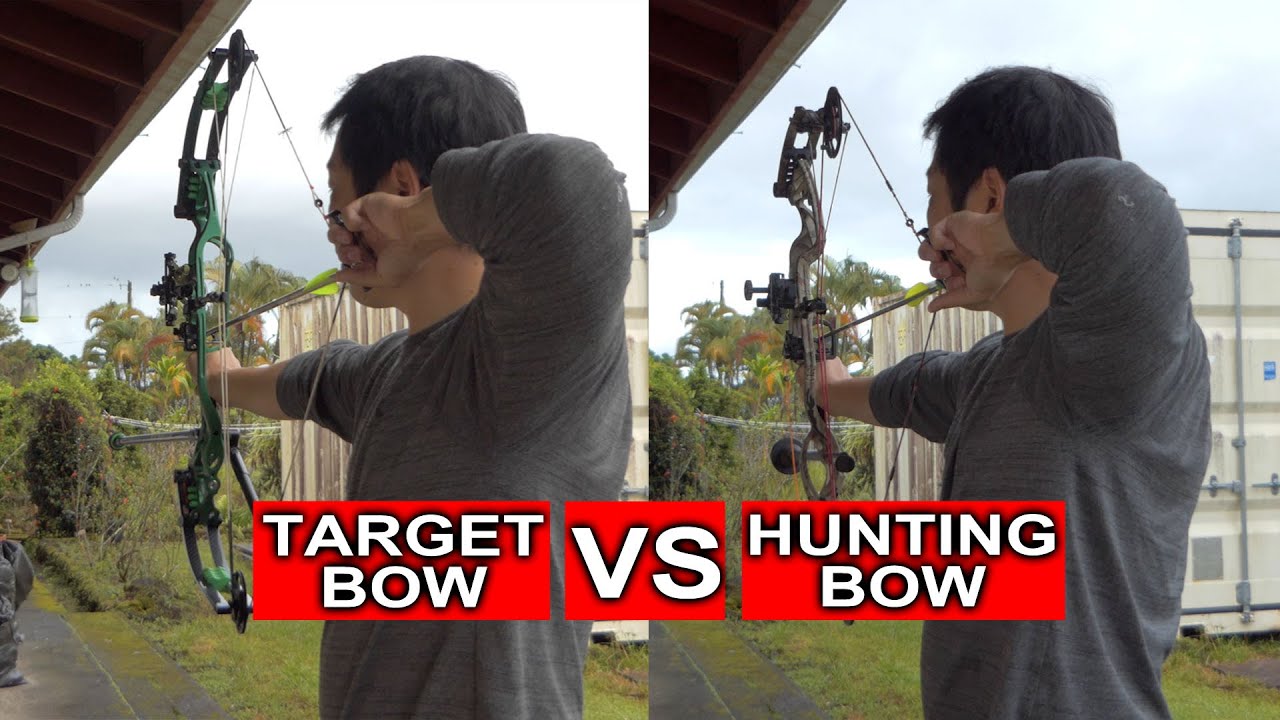 Target Bow vs Hunting Bow