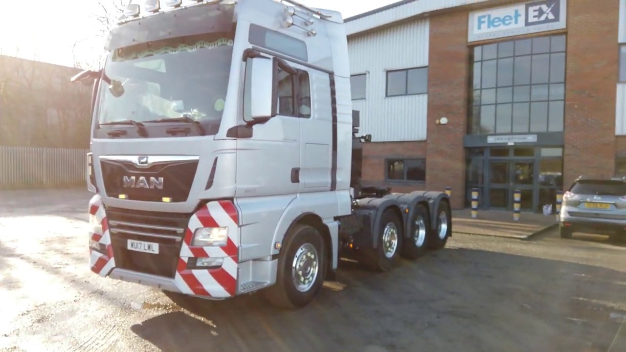 MAN TGX 41.580 XXL L.H.D 8x4 160 TONNES TRACTOR UNIT 2017 - WU17 LWL