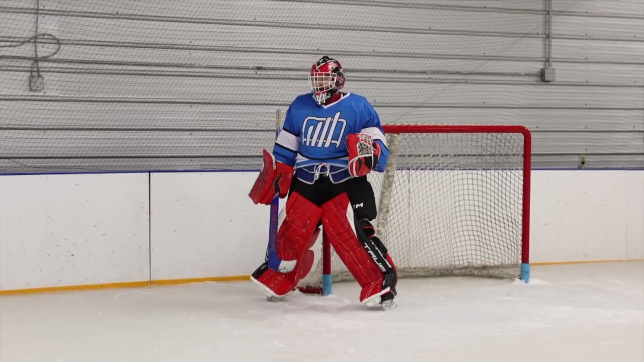 Coach Wapps' Throws His Goalie Gear On For A Session!
