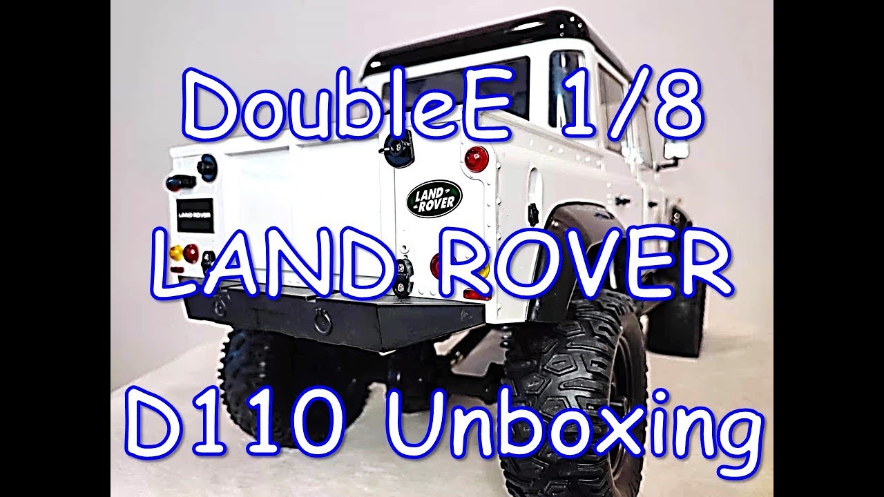 Double E Defender D110 Unboxing 1/8 scale RC