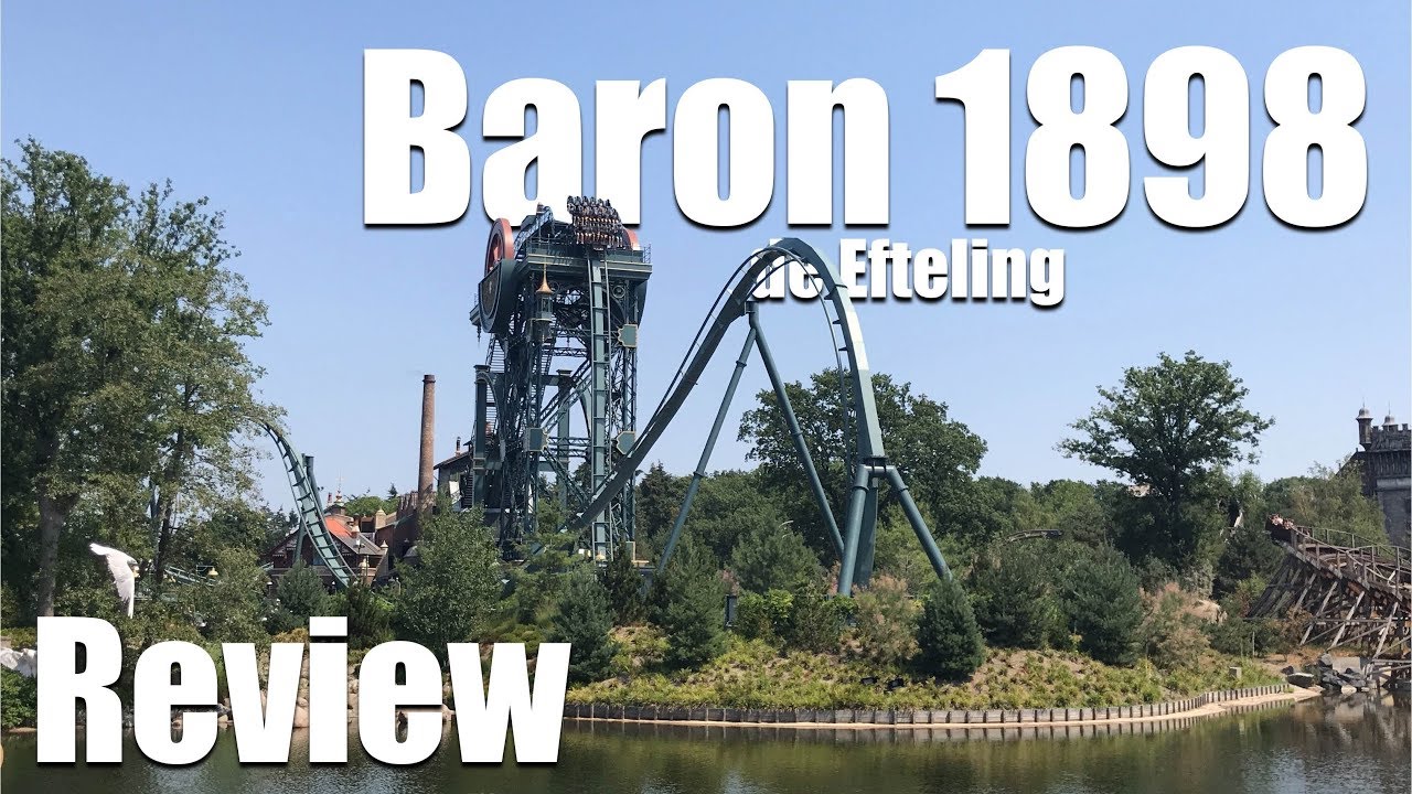 [Review] Baron 1898 | Efteling | B&M Dive Coaster