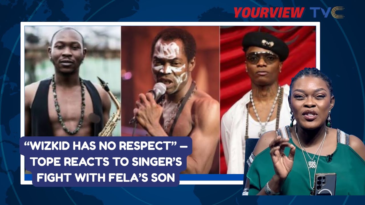 “Wizkid Has No Respect” — Tope Reacts to Singer’s Fight With Fela’s Son