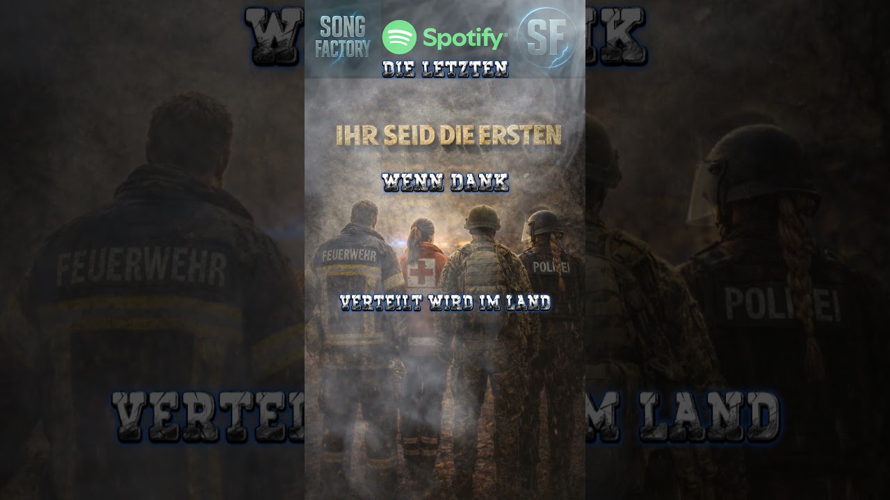 Ihr seid die Ersten – Ruhige Ballade über Pflicht & Einsatz