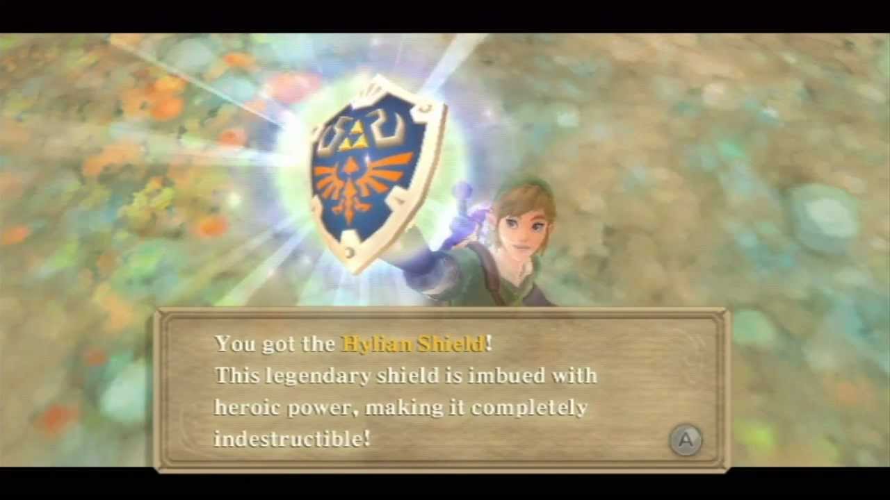 The Legend of Zelda : Skyward Sword - Getting the Hylian Shield, Ghirahim is still a troll