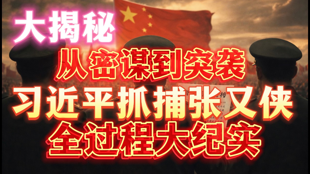 大揭秘：從密謀到突襲，習近平、李強、蔡奇合謀抓捕張又俠、劉振立全過程！