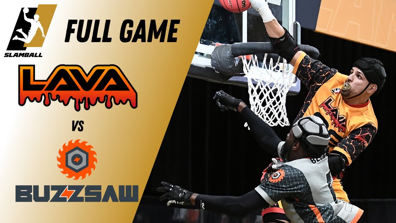 Full SlamBall Game: Lava vs. Buzzsaw (Series 6)