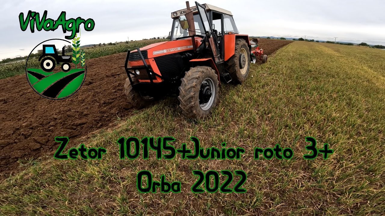 Zetor 10145 + Junior roto 3+  Orba 2022