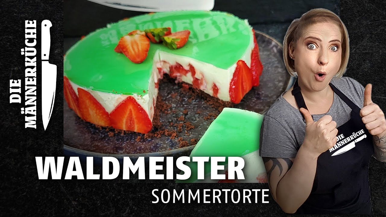 Waldmeister Sommertorte I Ohne Backen! Einfaches Rezept