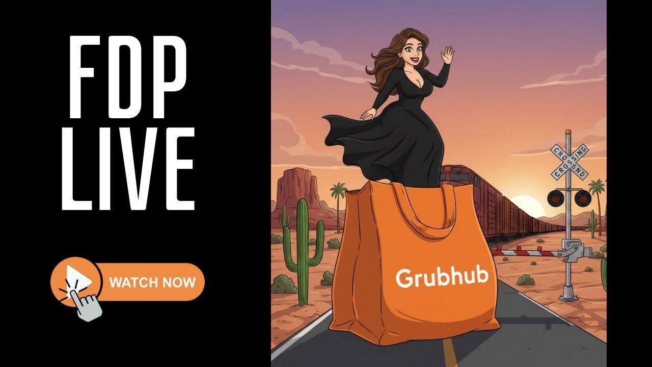 12 Mile Ice Cream Grub Hub Delivery vs a Train