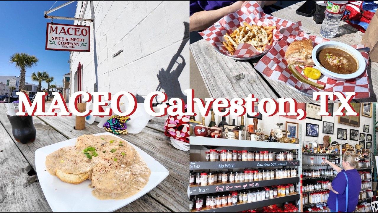 Maceo Spice & Import Company Lunch & Brunch! | Galveston, TX