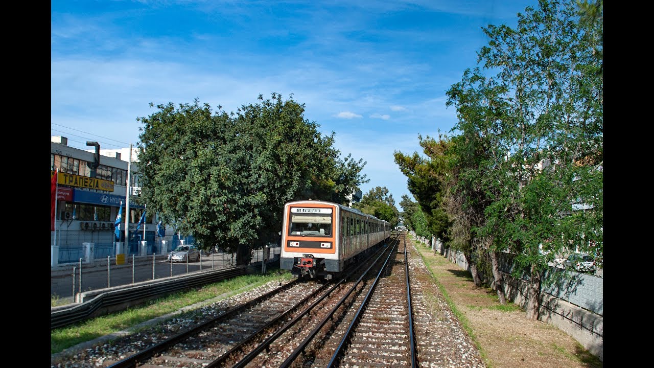 Cabride metro of Athens line 1 Kifisia Piraeus