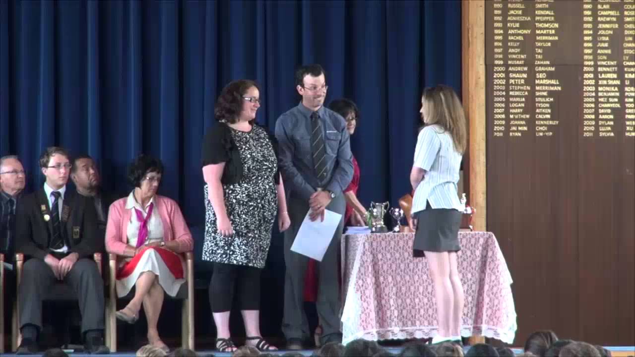 Year 10 Prize Giving, 2012