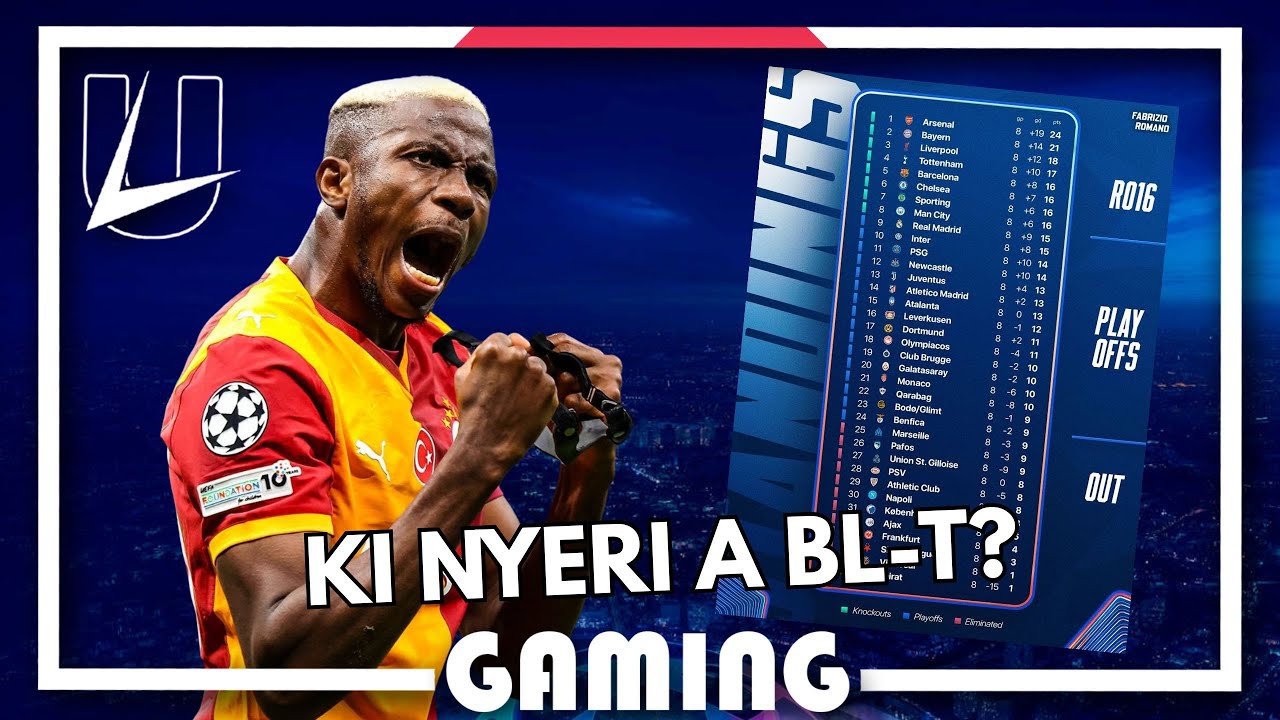 Leszimuláltam a Bajnokok Ligáját az EA FC 26-ban...