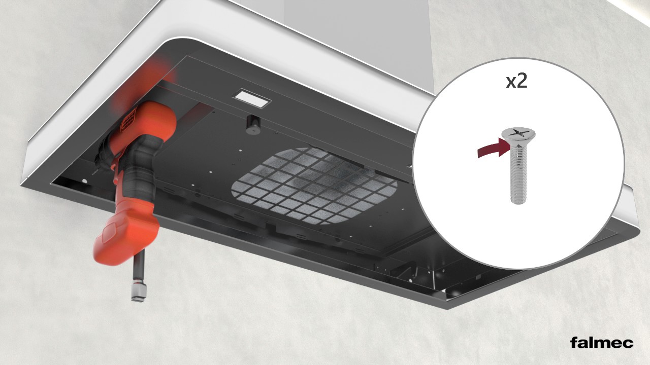 Falmec - Guida all&rsquo;installazione - Cappe NRS parete