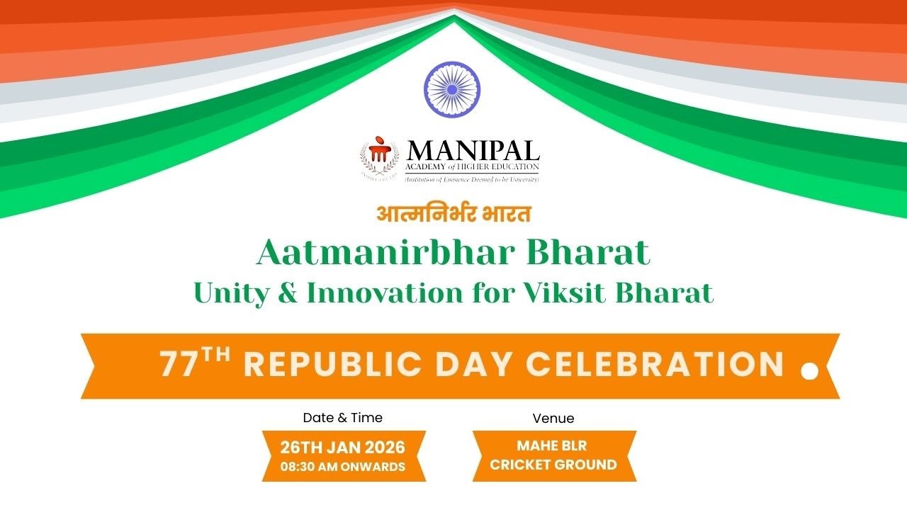 77th Republic Day Celebration | Aatmanirbhar Bharat | MAHE BLR | 26 Jan 2026