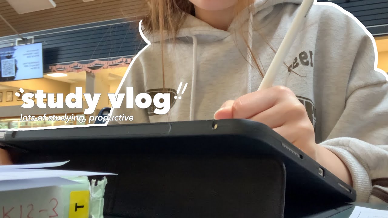 week in my life 📓💬: studying, part-time, w/ friends, projects