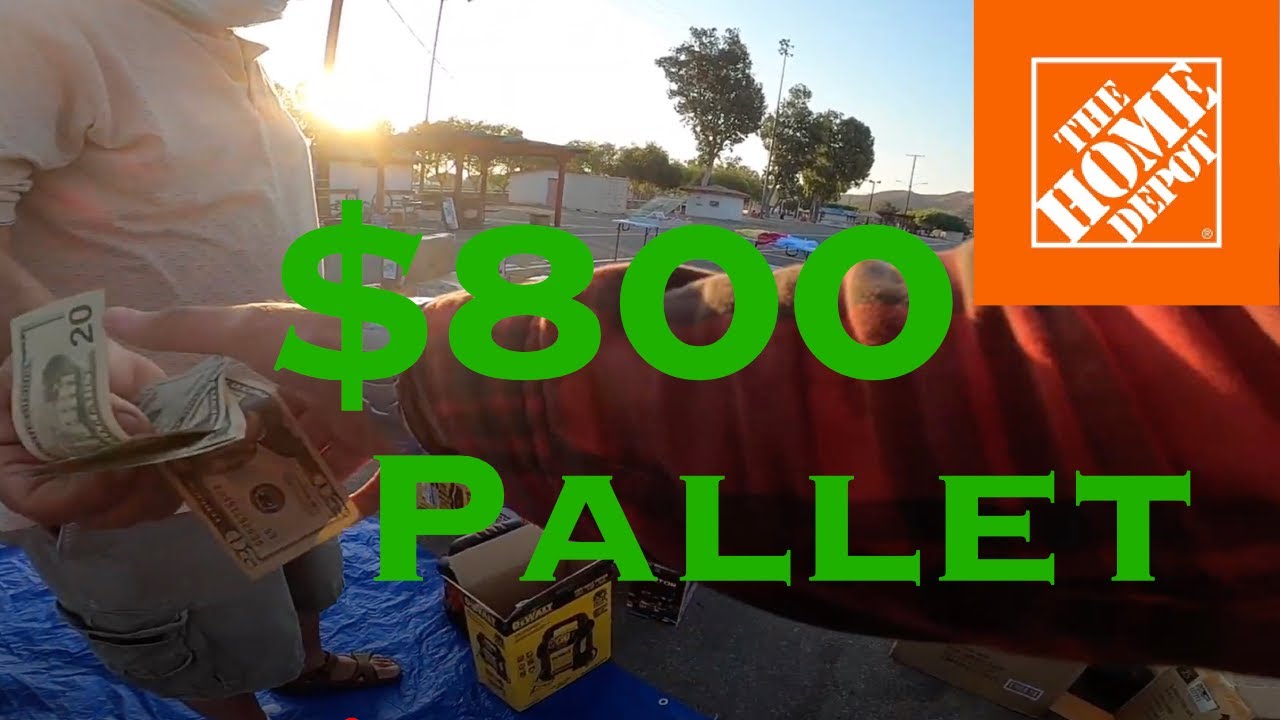 Selling a Home Depot Turbo Tool Pallet at the SwapMeet