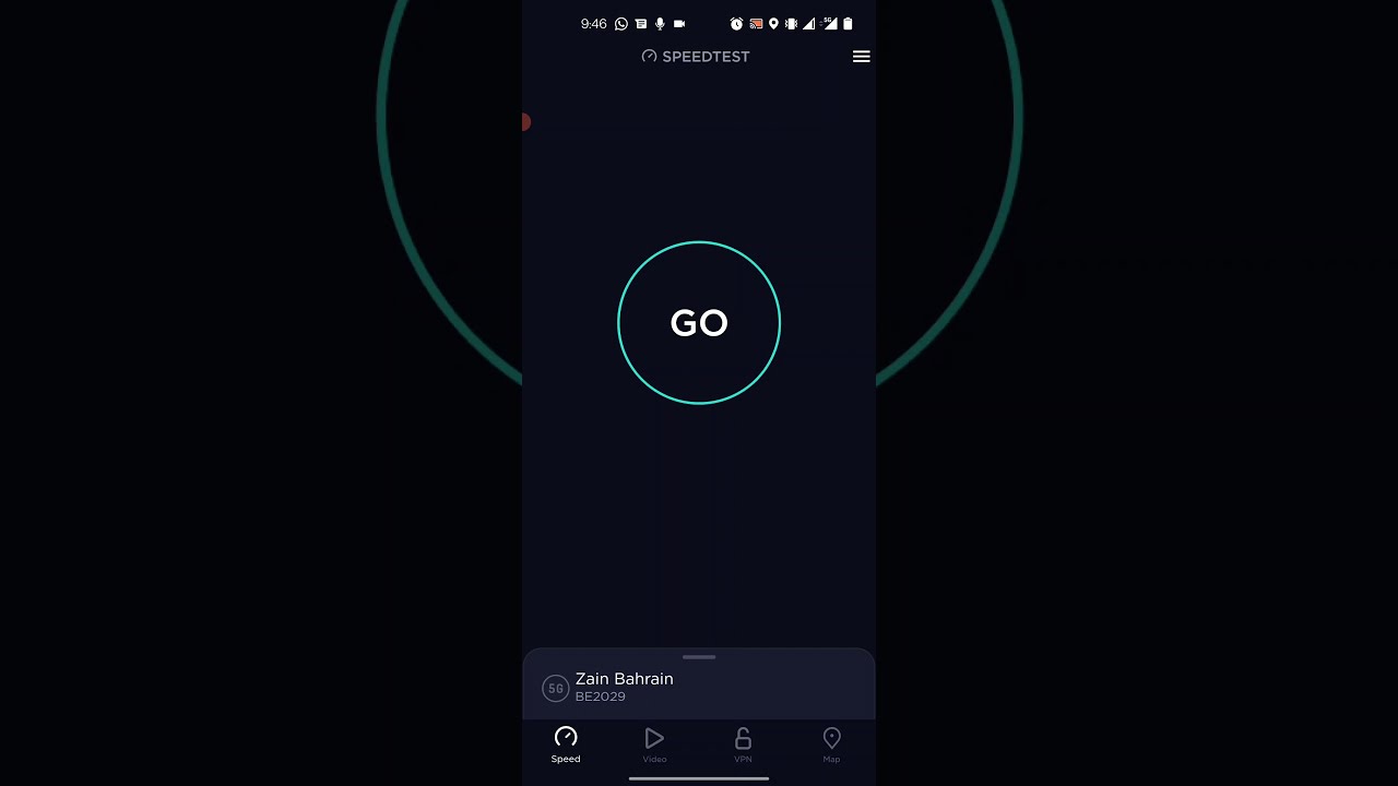 5G Internet Speed Test in Bahrain with Zain Network on OnePlus Nord 2