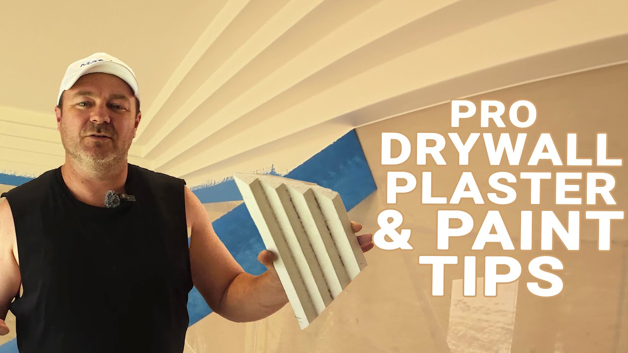 How to Plaster & Paint Drywall Ceiling Fast Like a Pro