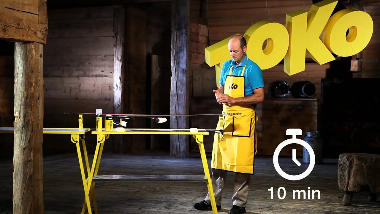 Alpine: Base Cleaning using Waxremover