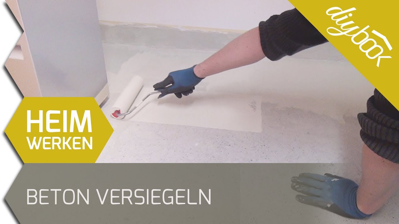Beton versiegeln - 2k Epoxidharz Bodenbeschichtung