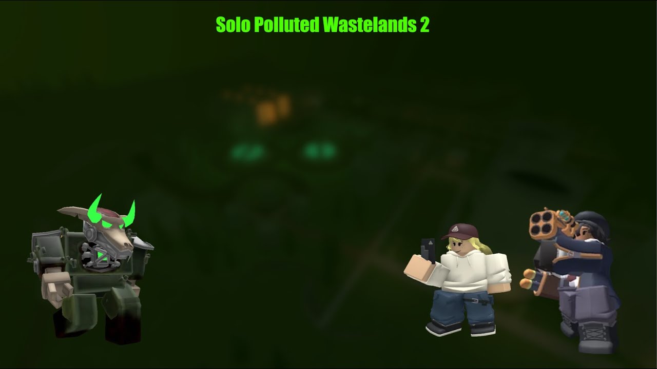 Solo Polluted Wastelands 2 Triumph  | Tower Defense Simulator