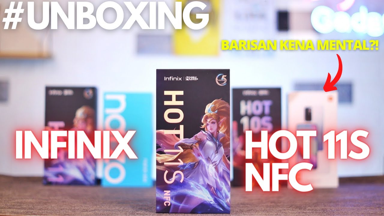 UNBOXING Infinix Hot 11S NFC Indonesia, Sang MENTALIS?! || GADGET UNBOXING #37