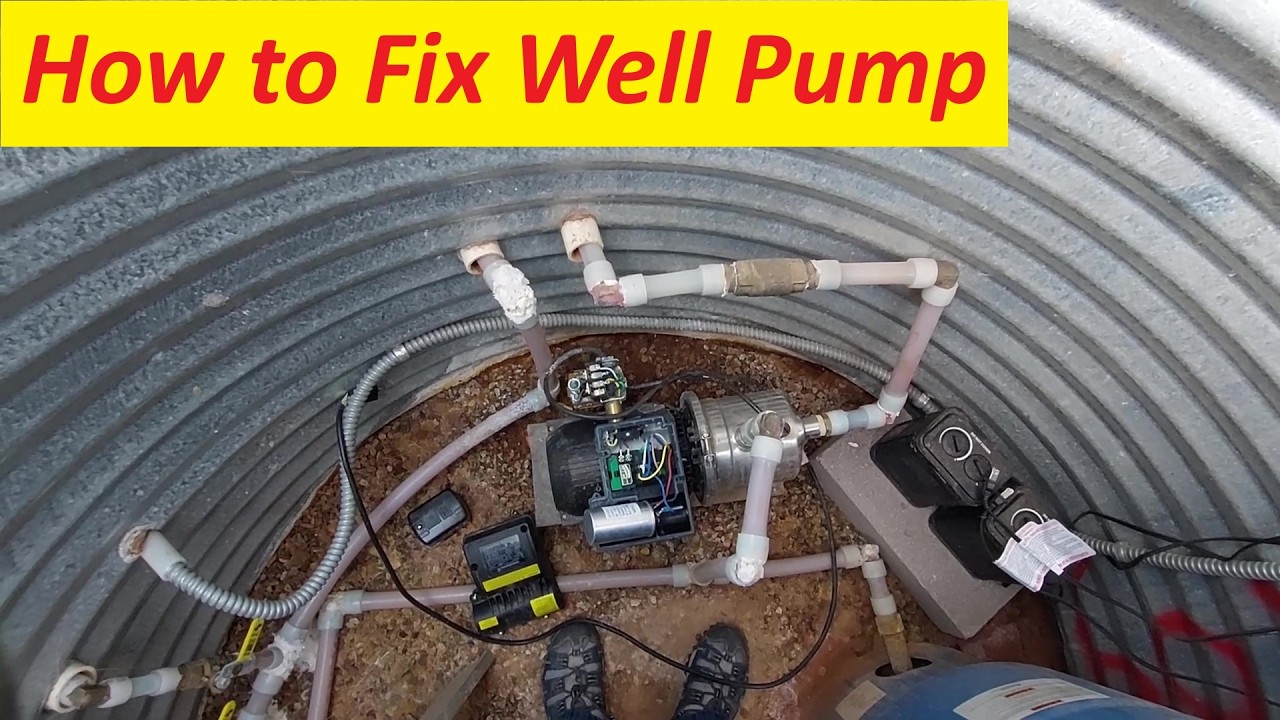 Fix Most Common Problems with Shallow Well Water Pumps