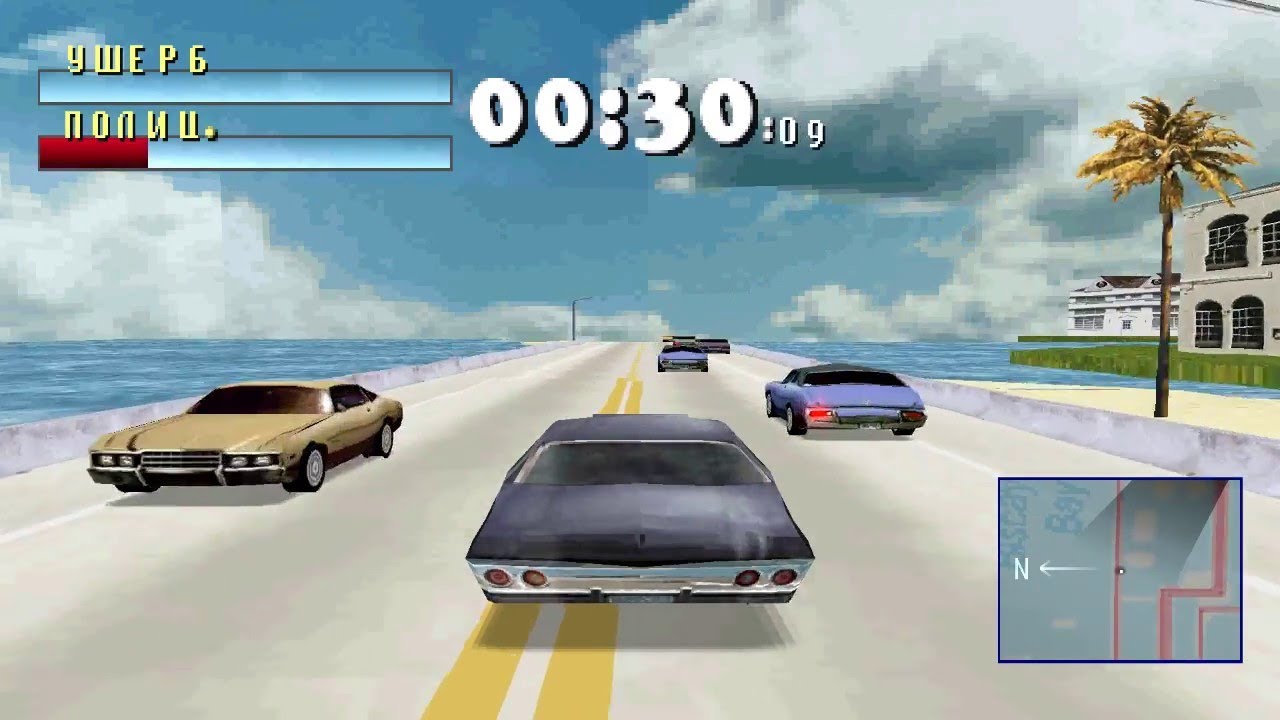 DRIVER и Need For Speed: High Stakes на PlayStation