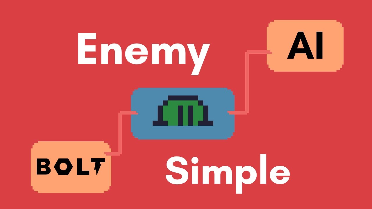 Simple EnemyAI With Bolt in Unity2D
