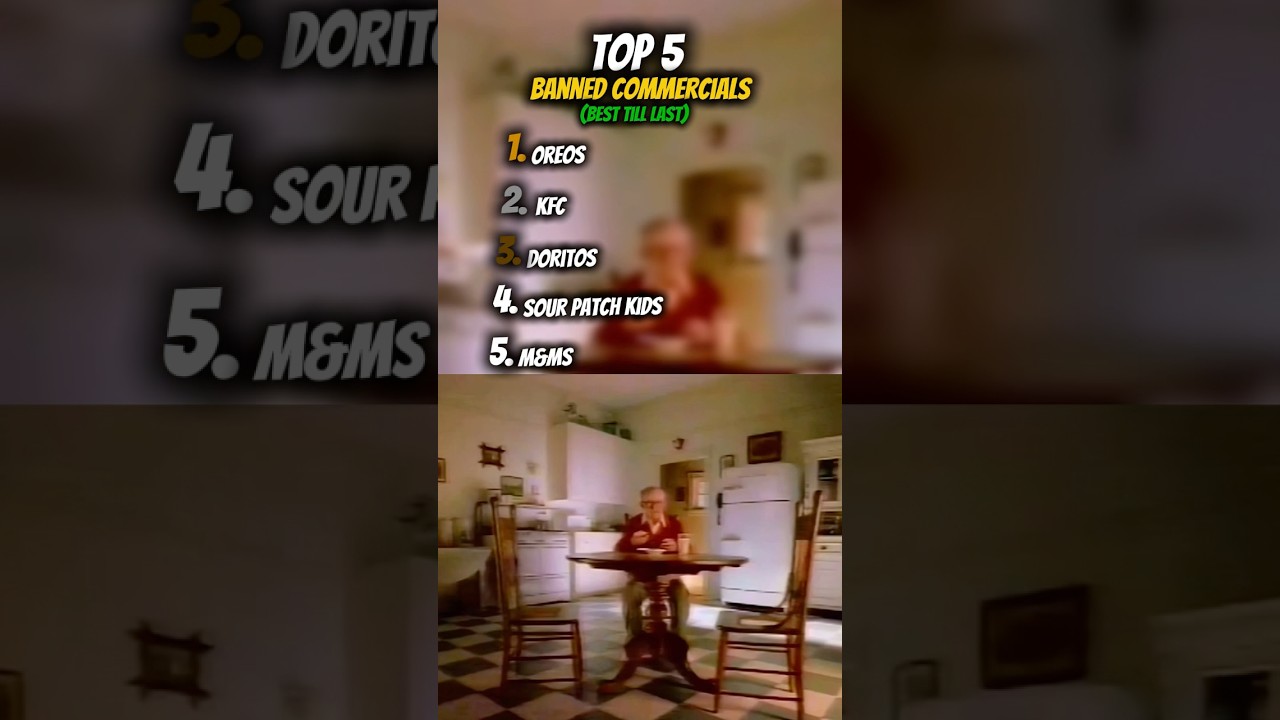 Top 5 banned commercials #top5 #funny