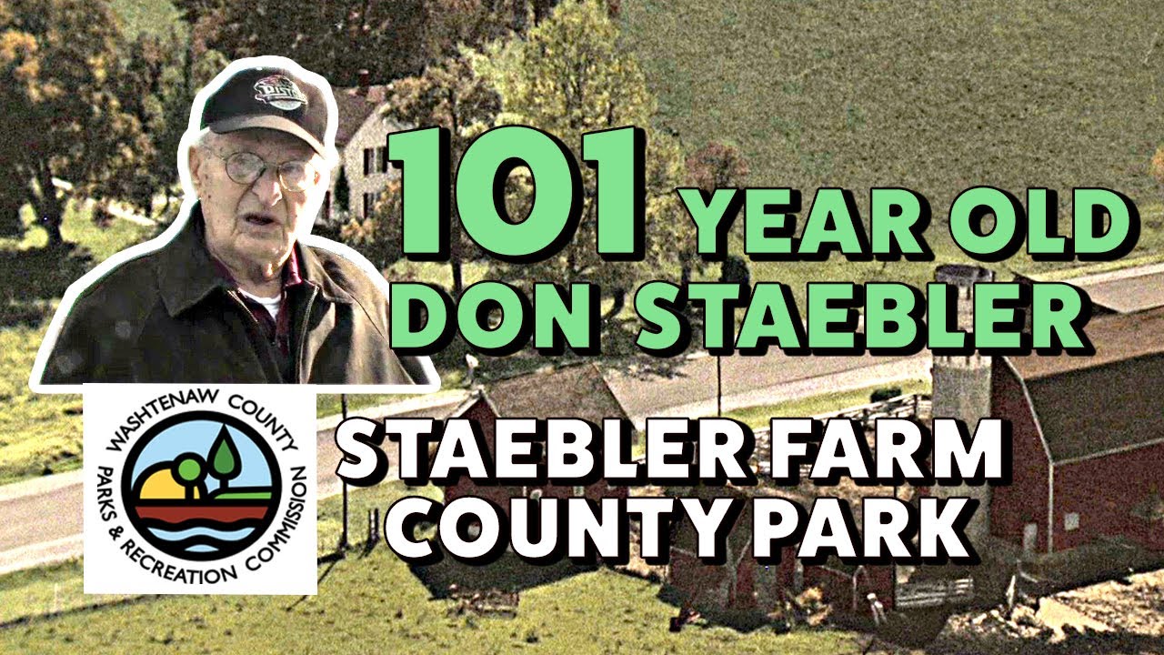 The Staebler Farm (near AA-Ypsilanti, MI) - a walking tour led by centenarian Don Staebler