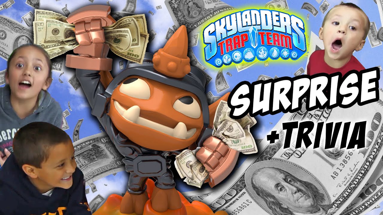 Skylanders Ловушка ДЕНЬГИ Команда ВОЗЬМИТЕ! Мелкота Сюрприз + Пустяки + Gameplay + распаковка FUN!