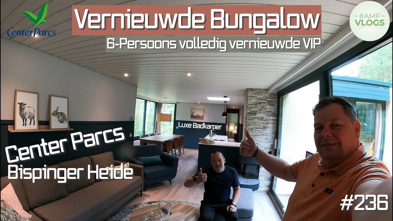 NIEUW! |6-PERSOONS VOLLEDIG VERNIEUWDE VIP COTTAGE 447 |CENTER PARCS BISPINGER HEIDE |VLOG 236