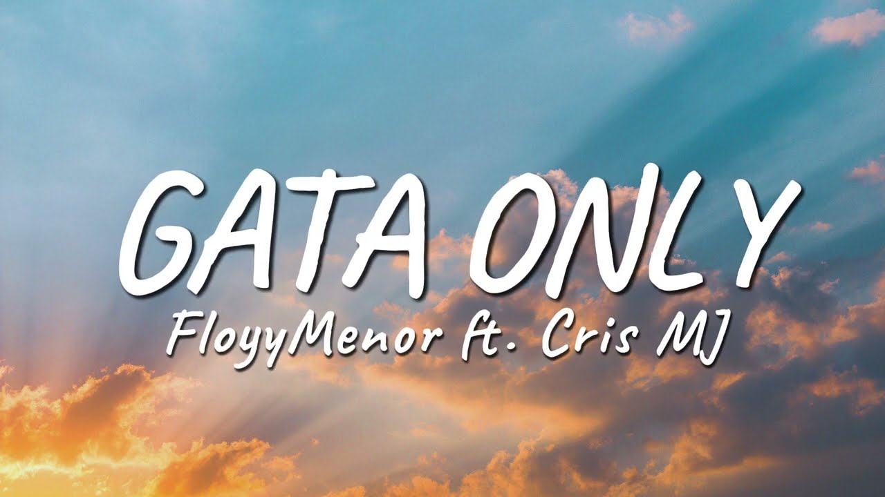 FloyyMenor - GATA ONLY ft. Cris MJ (Letra/Lyrics)
