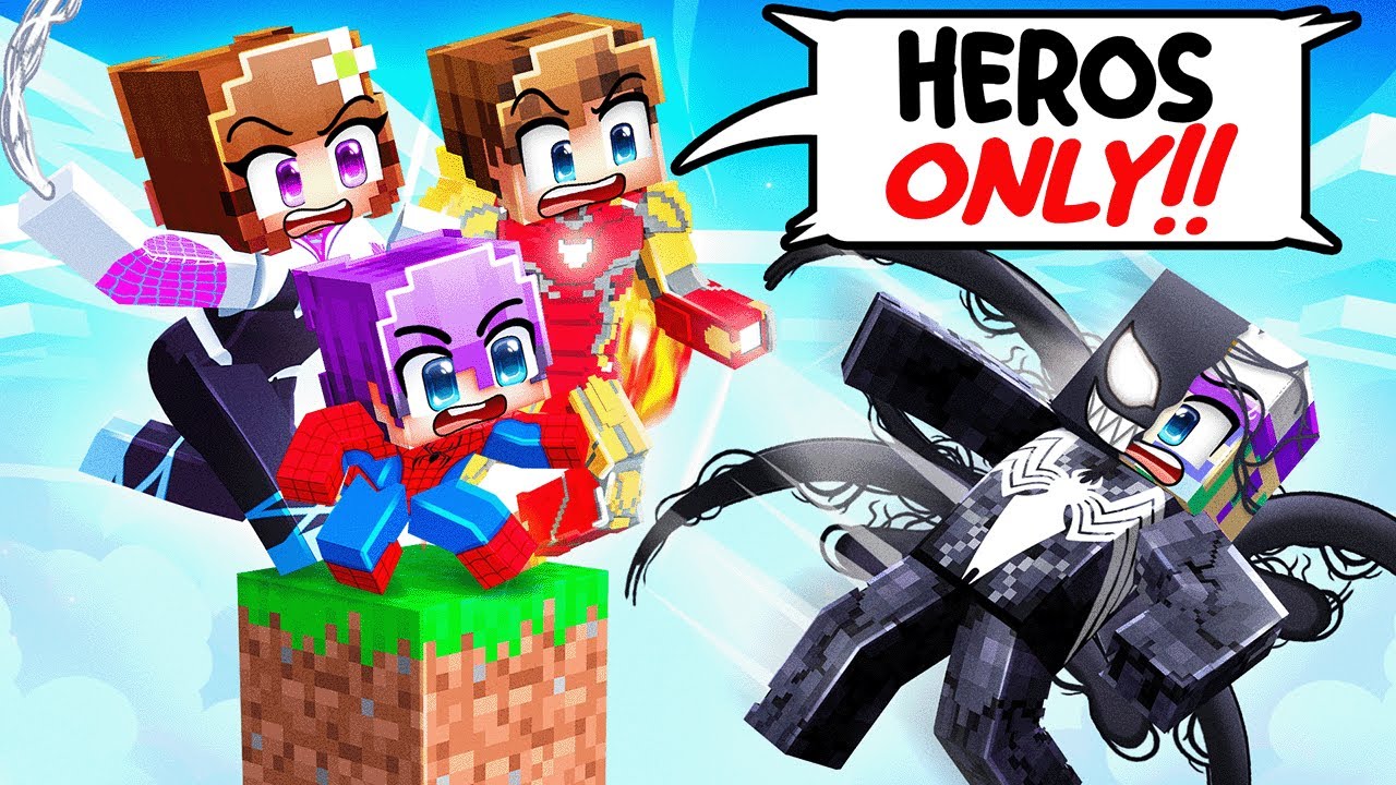 ONE VILLAIN on a SUPERHERO ONLY One Block!
