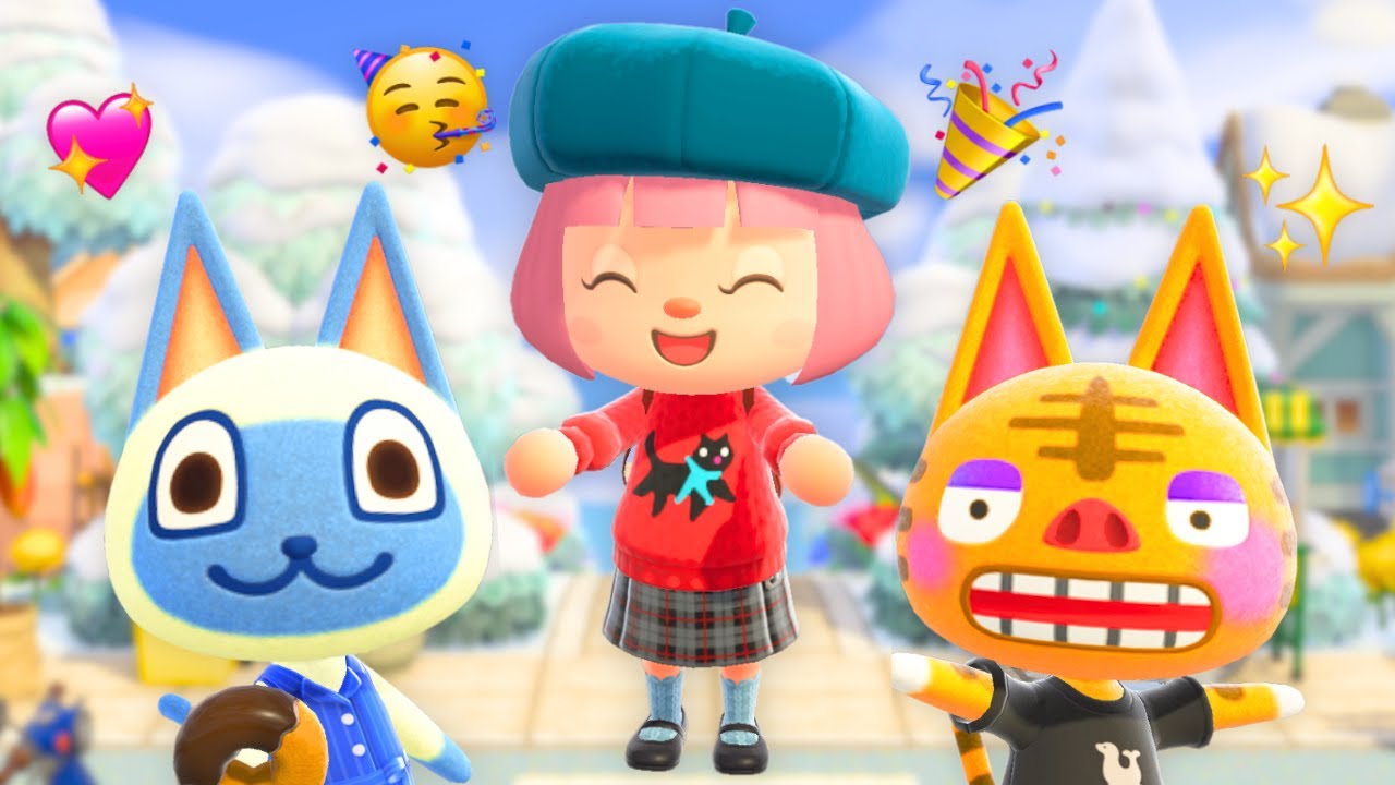 Birthday VLOG in Animal Crossing! 🎂🎉🎈🥳