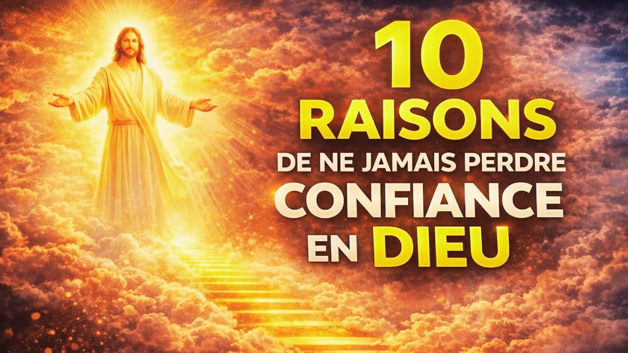 10 raisons de ne jamais perdre confiance en Dieu
