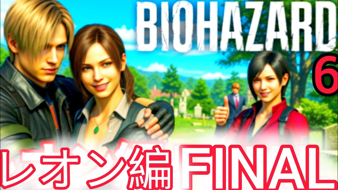 ♯最終回 ラスボス🪰戦い絶体絶命エイダとレオンとヘレナ👫【バイオハザード6】#13 バイオ9作目レオン祝福🧟新作登場シェリー編も🗡#residentevil6#男の娘#ゲーム実況#ps4 12月30火