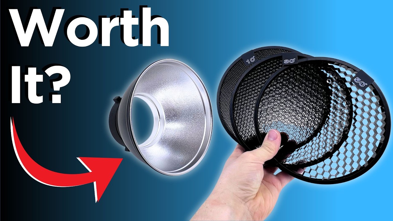 Neewer 7in Reflector with Honeycomb Grids Review Audio normalized