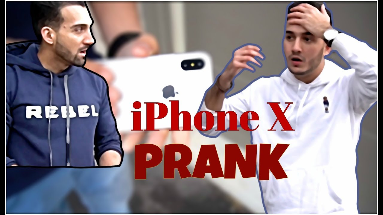 Breaking iPhone X PRANK on SHAM IDREES