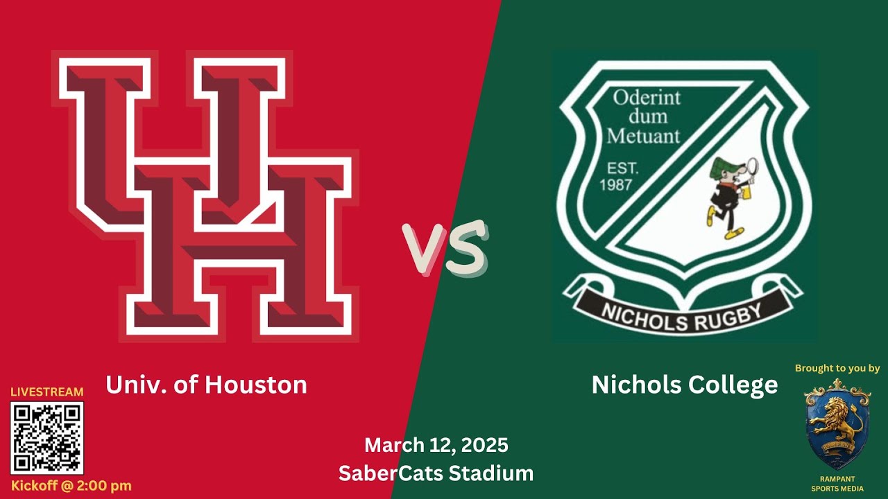 College Rugby - University of Houston vs Nichols College