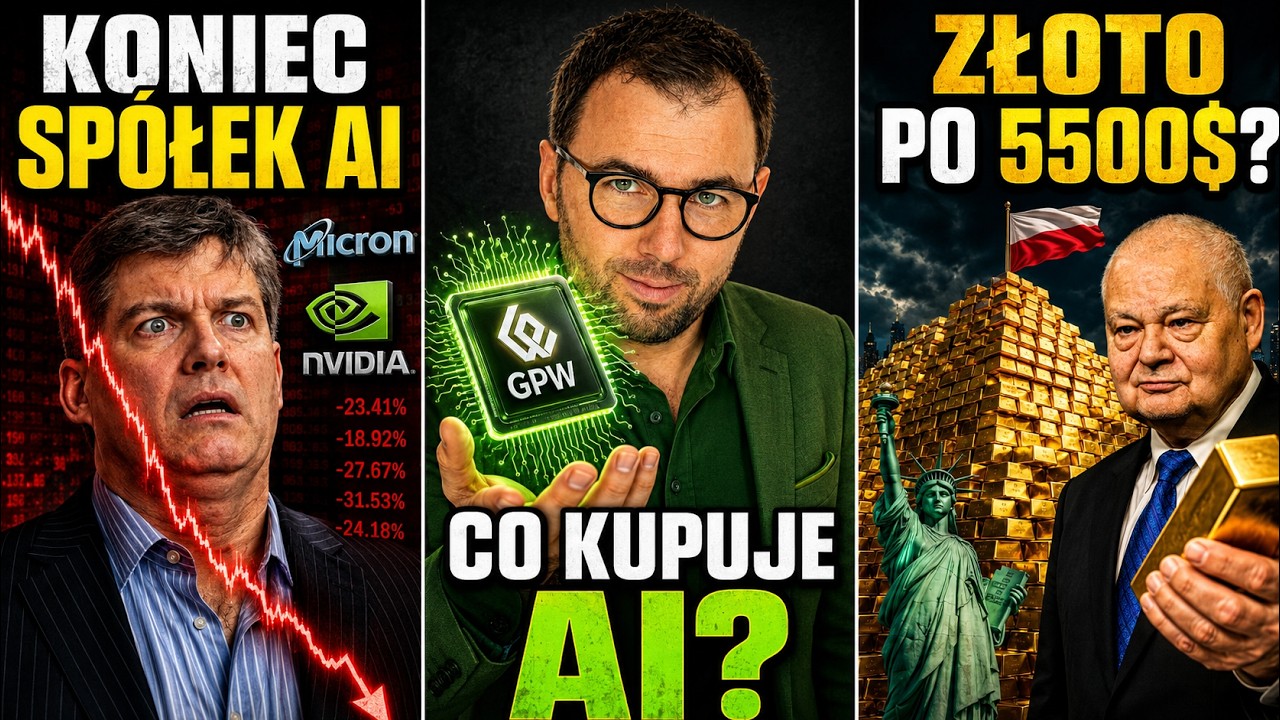 Michael Burry OGŁASZA KRACH! Bańka AI właśnie PĘKA?