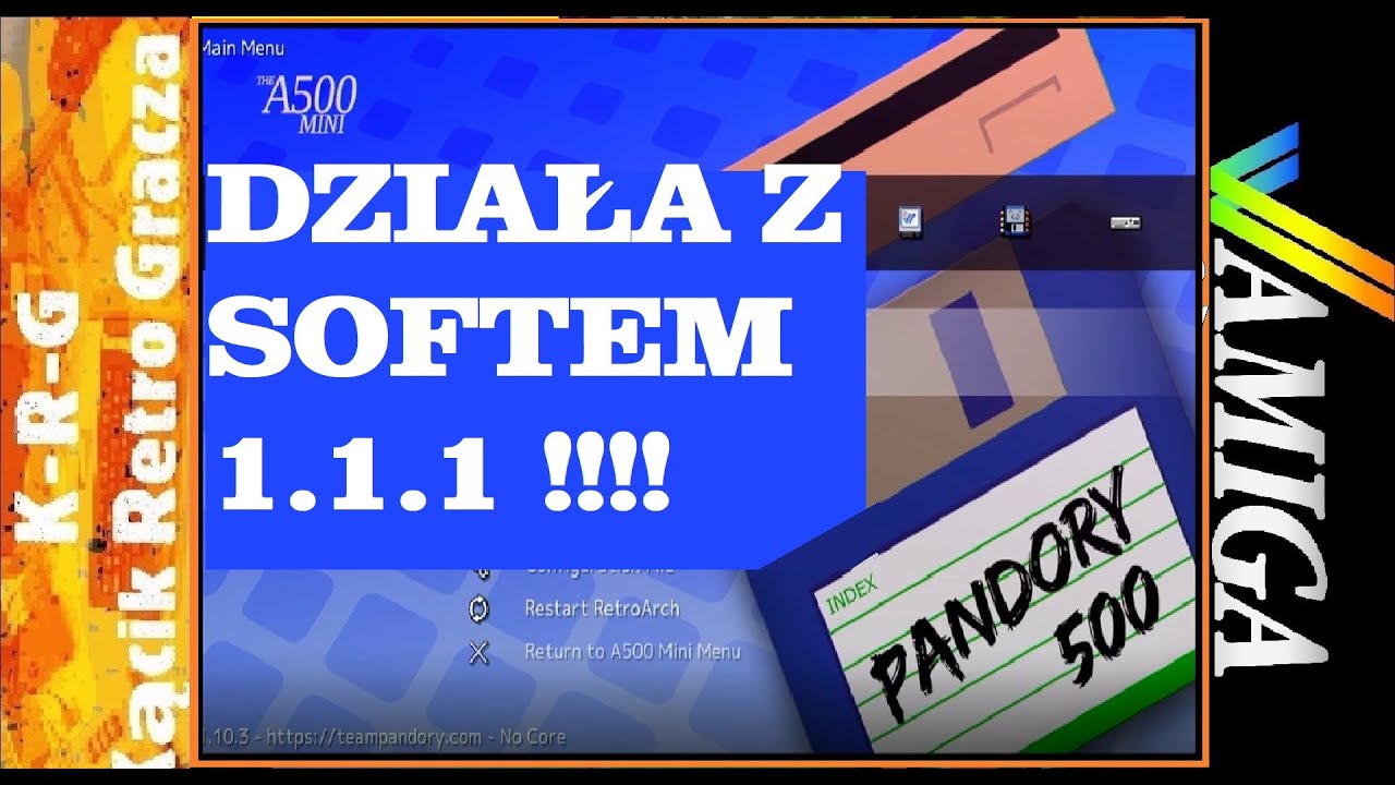 PANDORY MOD DLA TheA500 MINI. NOWY UPDATE - DZIAŁA Z FW. 1.1.1 !!!!!