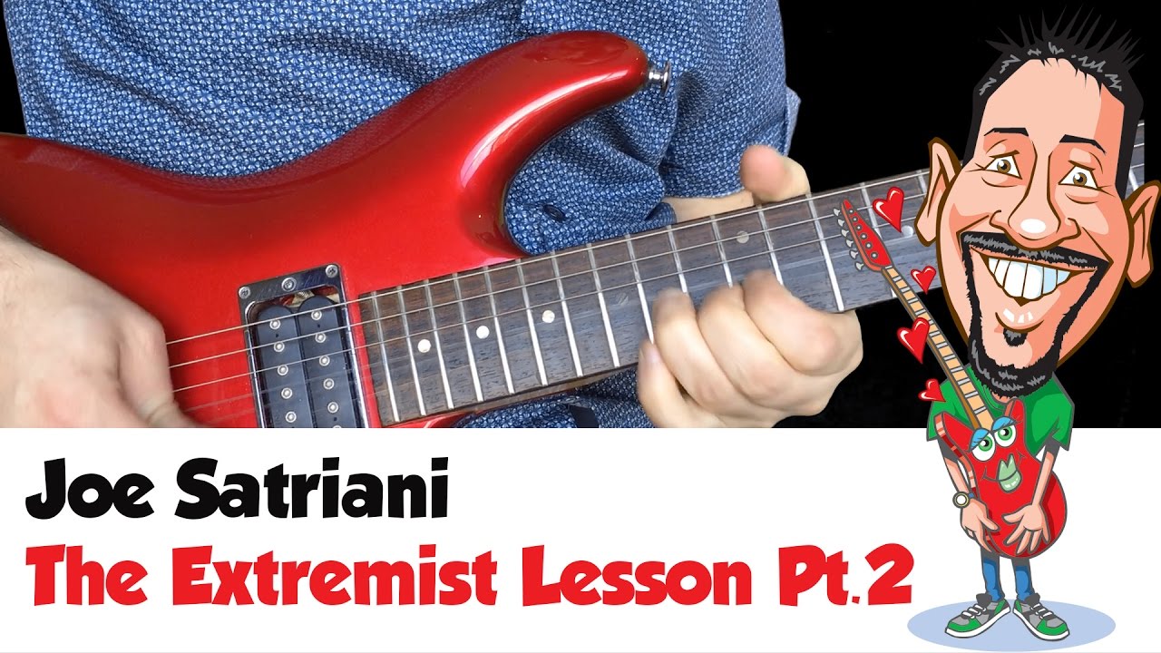 Joe Satriani -The Extremist Lesson - Solo Section #2 of 2