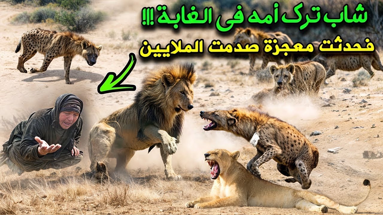 شاب مسلم ترك أمه العجوز طعاما للوحوش ليرضى زوجته ؟ وبعد 6 ايام عاد اليها فوجد معجزة صدمت الجميع؟!