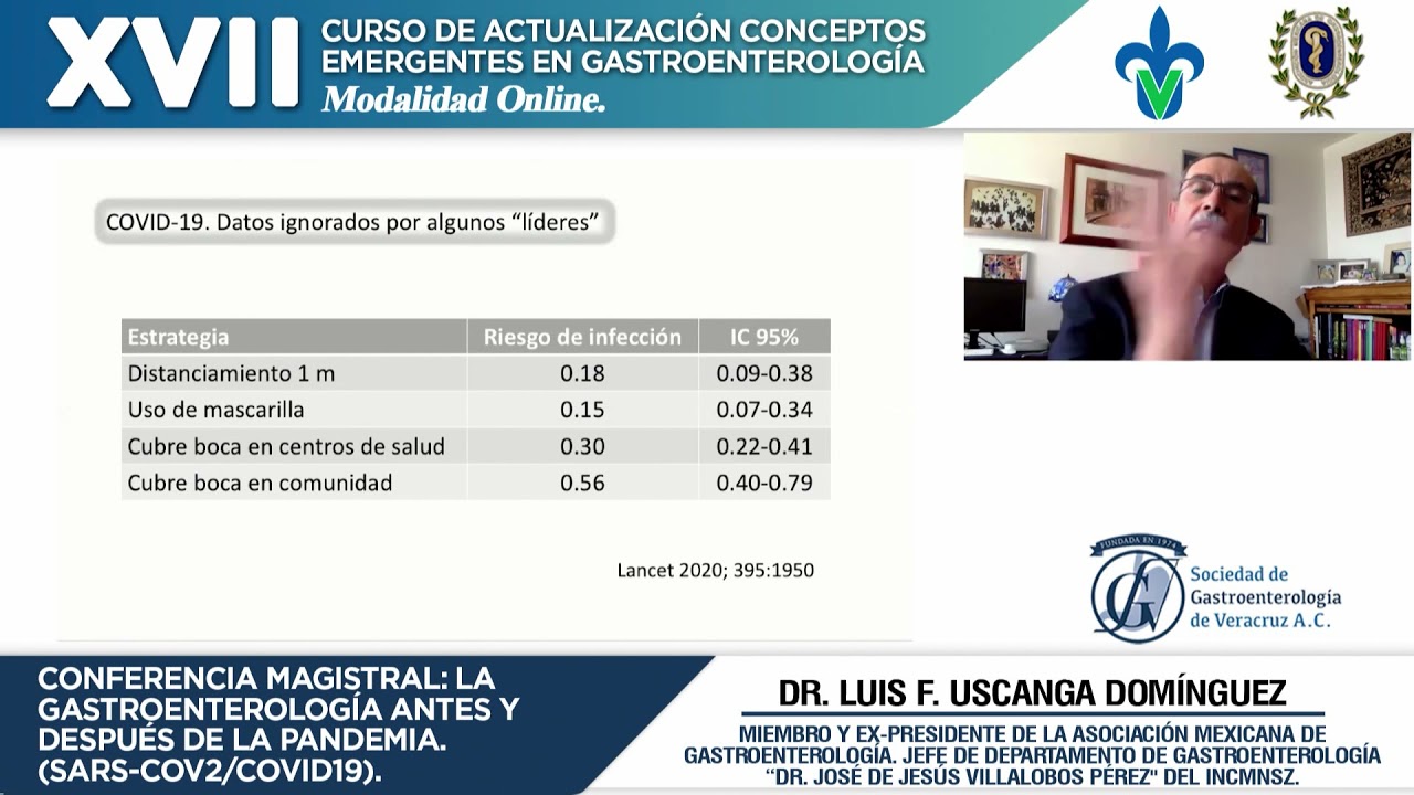 La gastroenterología antes y después de la pandemia / Luis F. Uscanga Domínguez