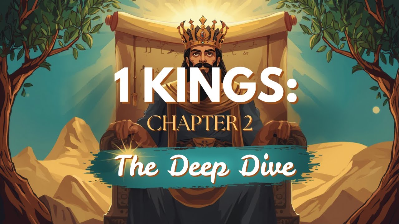 1 Kings 2 Deep Dive | “Unfinished Business & the Weight of Wisdom” (David’s Final Charge)